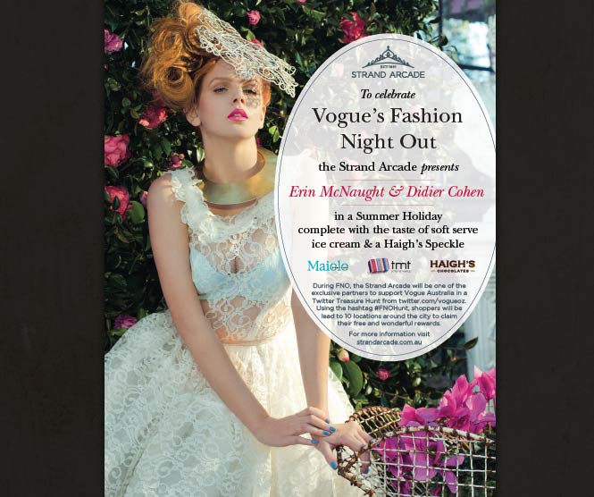 Strand Arcade Vogues Fashion Night