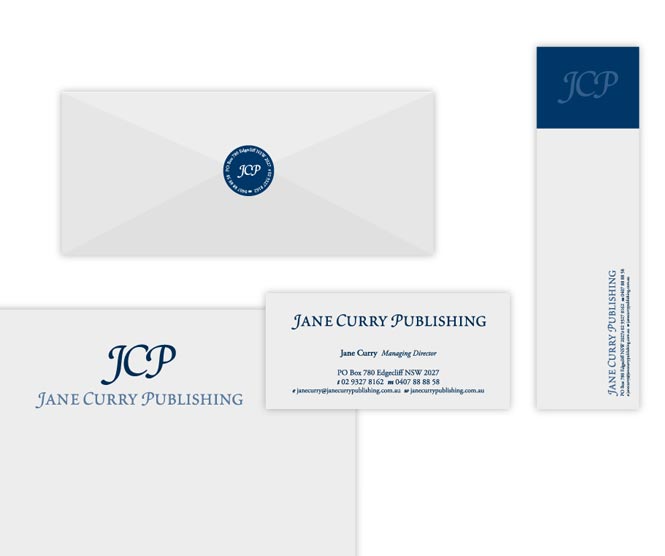 Jane Curry Publishing stationery